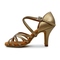 211 Brown Oil Color PU Flat Strip 8.0 Tapered Heel