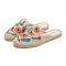 Flax flower slippers