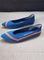 Lake Blue Orange Stripes