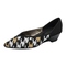 Mocha Houndstooth + Black