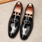 Black patent leather
